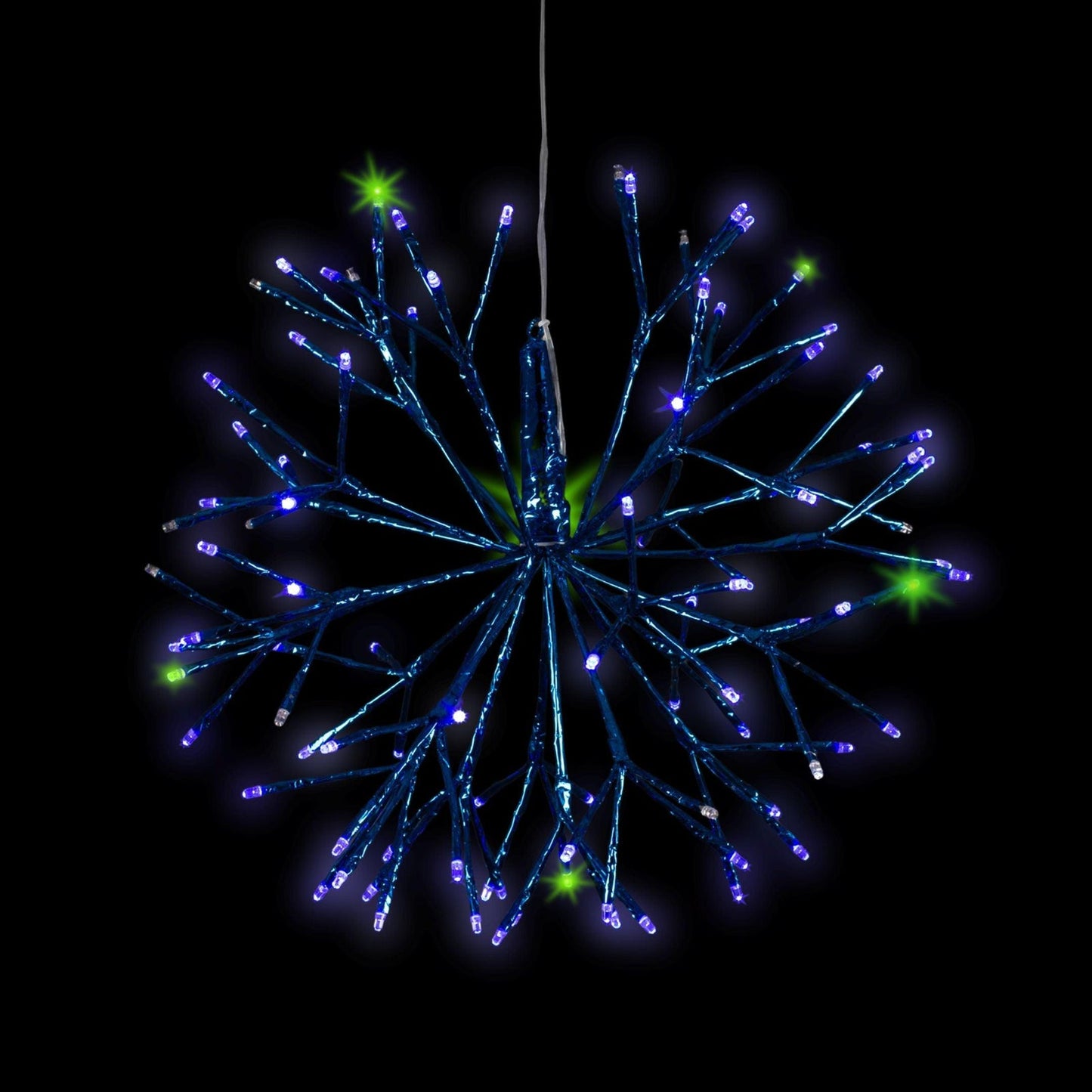 16" Ultrabrite Light Burst Ball - Purple/Green