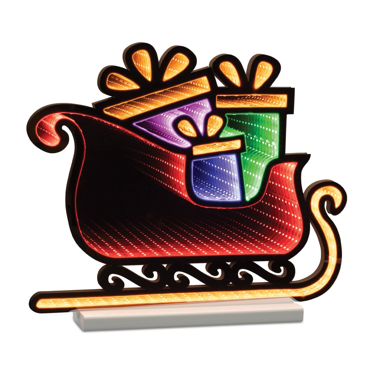 Sleigh with Packages Infinity Light