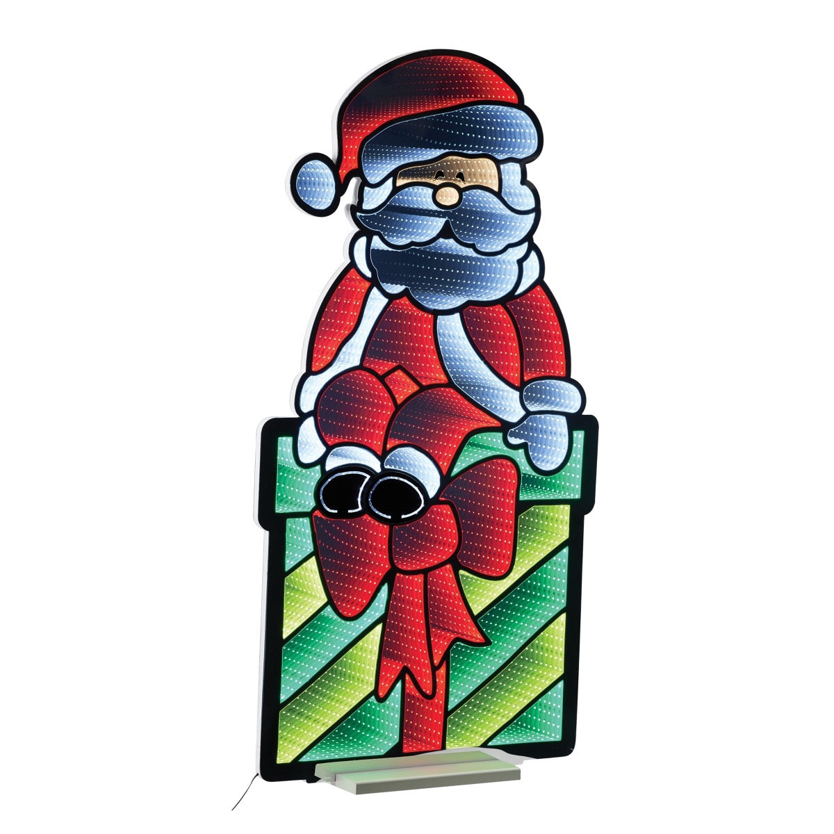 Santa on Package Infinity Light