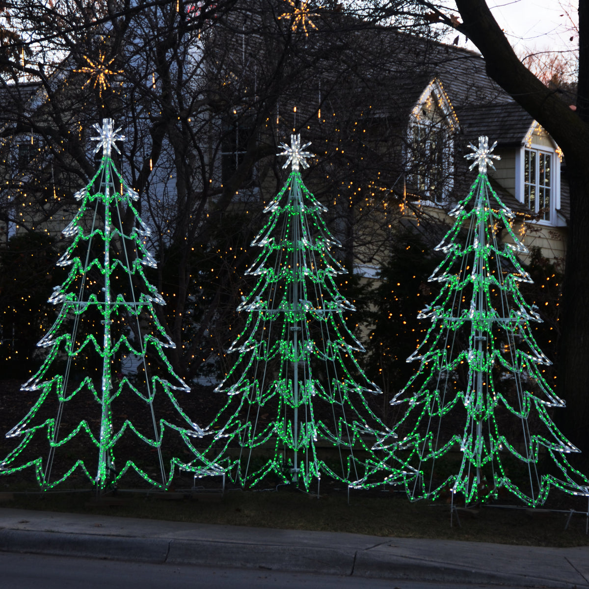 LED 3D Tree - 10 ft.