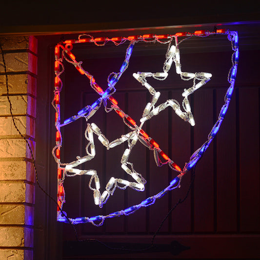 Independence Day Bunting LED Display