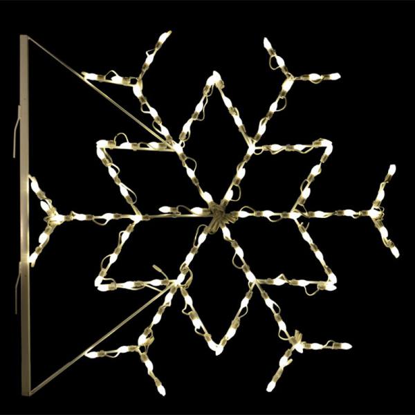 C7 Pole Mount Snowflake without bulbs