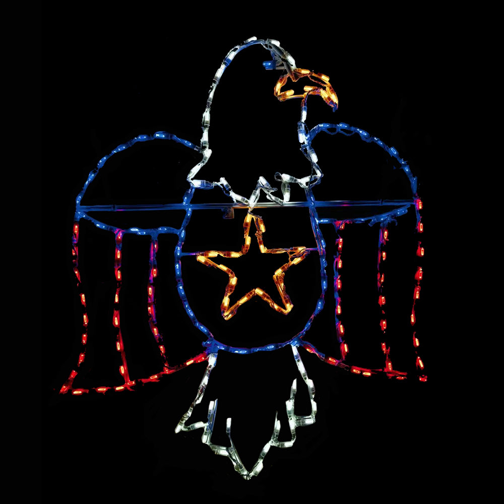 American Bald Eagle LED Display