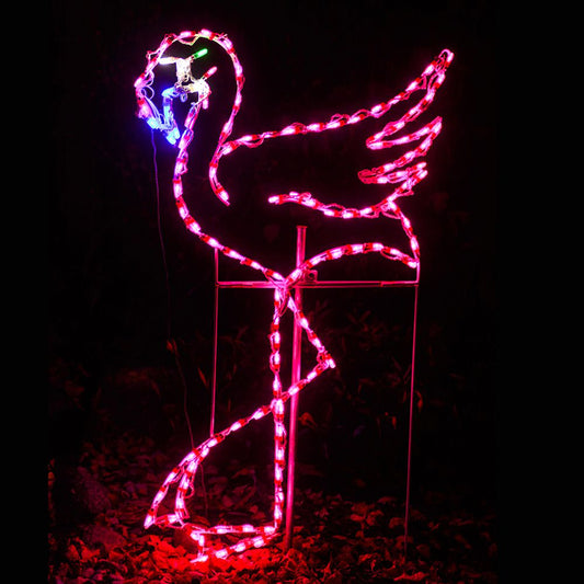 Flamingo (Left Facing) LED Display