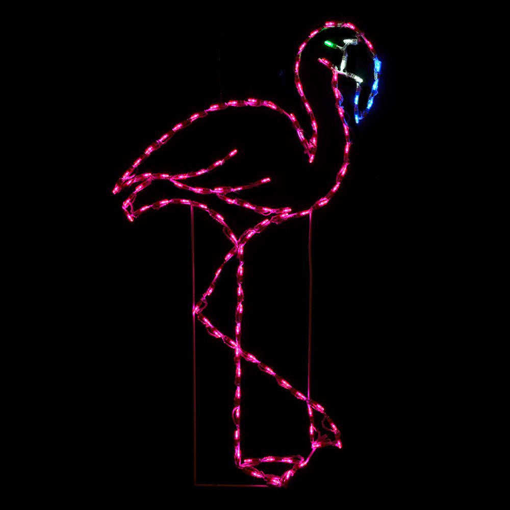 Flamingo (Right Facing) LED Display