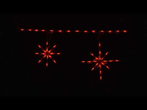 LED Snowflake Linkable Freestyle (RGB). Controller not included