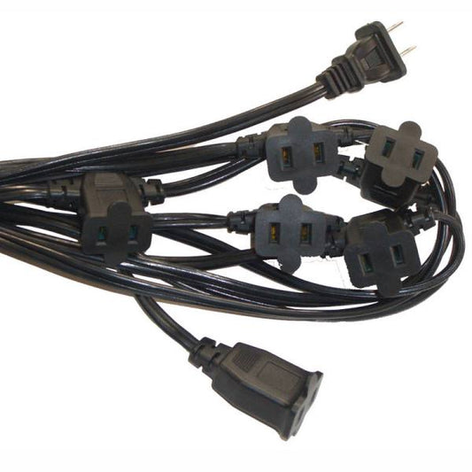 Multiple outlet extension cords 50'