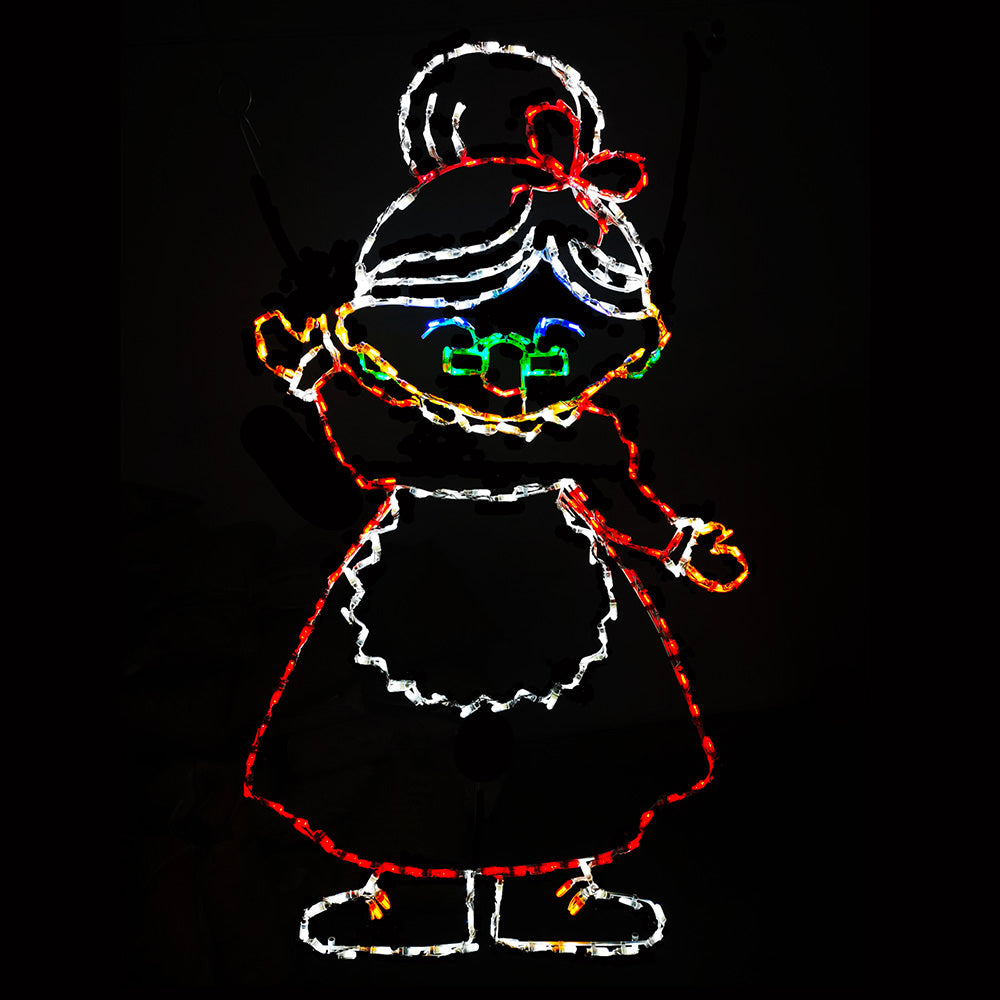 Mrs. Claus LED Display