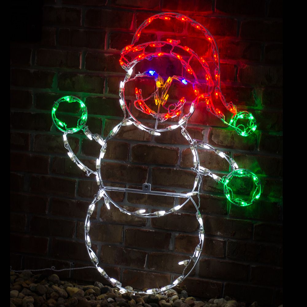 Baby Snowman LED Display (32")