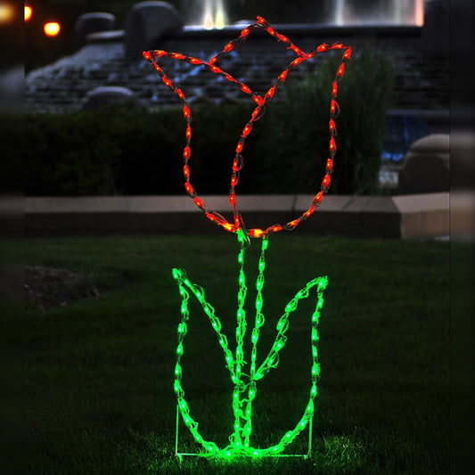 Tulip LED Display - Red