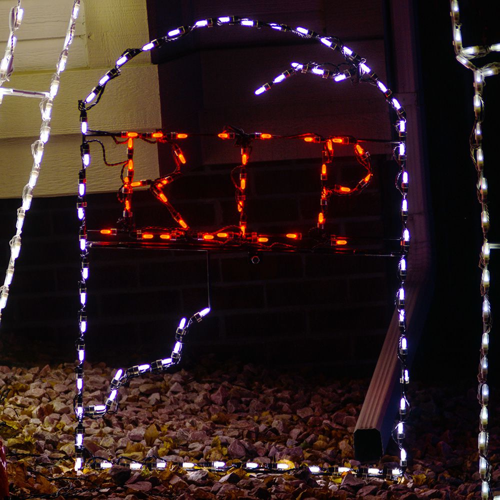 RIP Tombstone LED Display