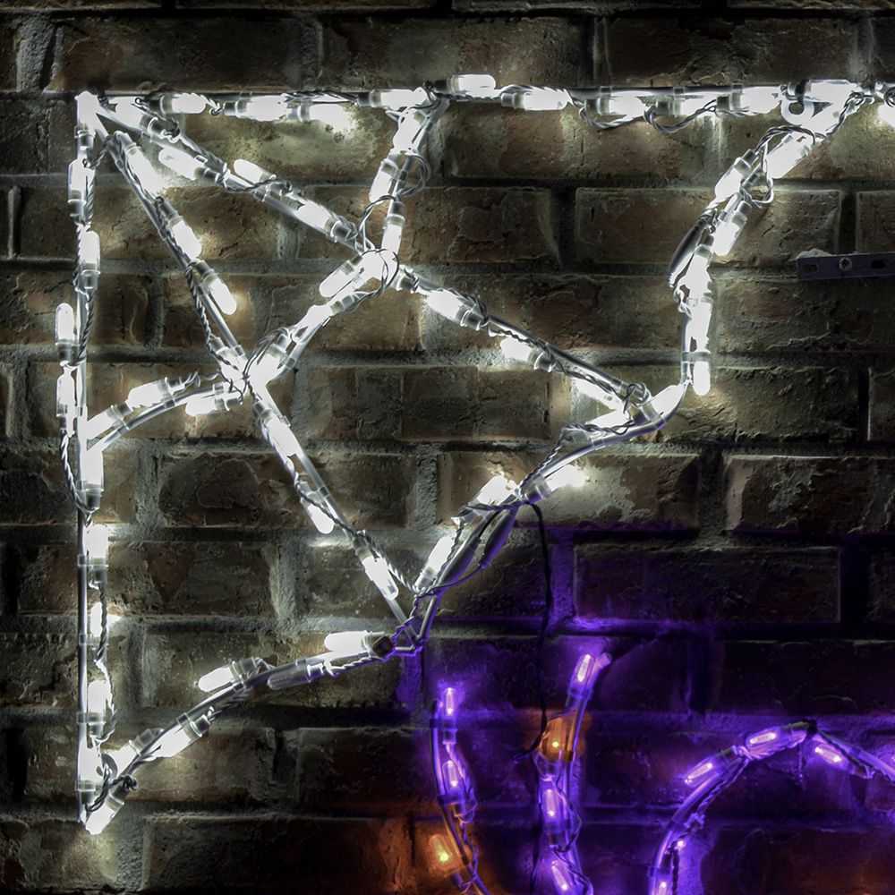 Corner Spider Web LED Display (22")