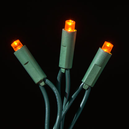LED Concave 5MM Light Set, 70 Ct, 4" Spacing, Two Wire -Pro Lights