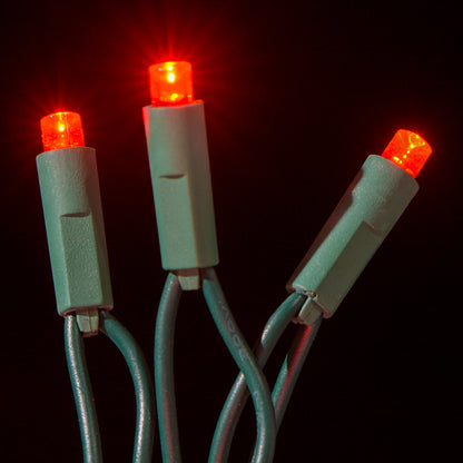 LED Concave 5MM Light Set, 70 Ct, 4" Spacing, Two Wire -Pro Lights