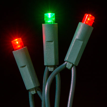 LED Concave 5MM Light Set, 70 Ct, 4" Spacing, Two Wire -Pro Lights