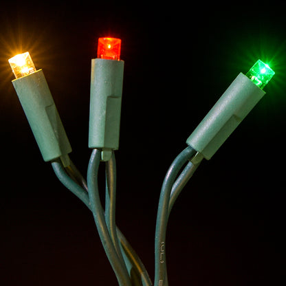 LED Concave 5MM Light Set, 70 Ct, 4" Spacing, Two Wire -Pro Lights