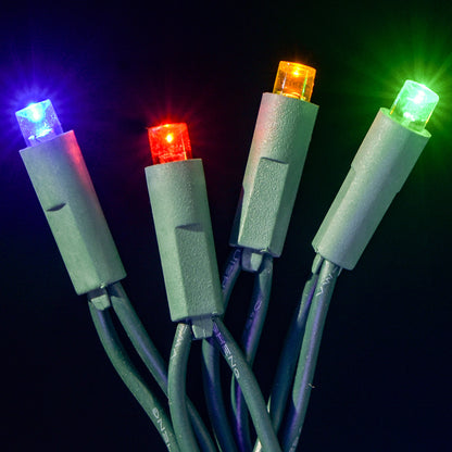 LED Concave 5MM Light Set, 70 Ct, 4" Spacing, Two Wire -Pro Lights