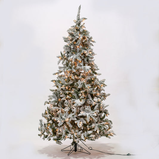 9' x 84" Deluxe Artic Tree (flocked)