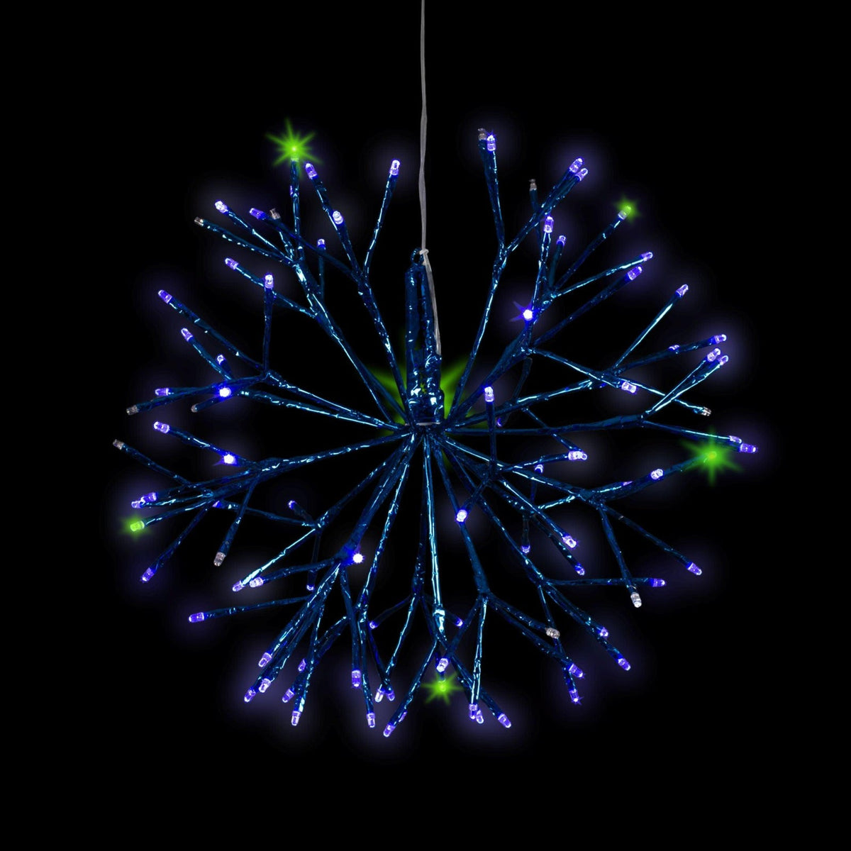 16" Ultrabrite Light Burst Ball - Purple/Green