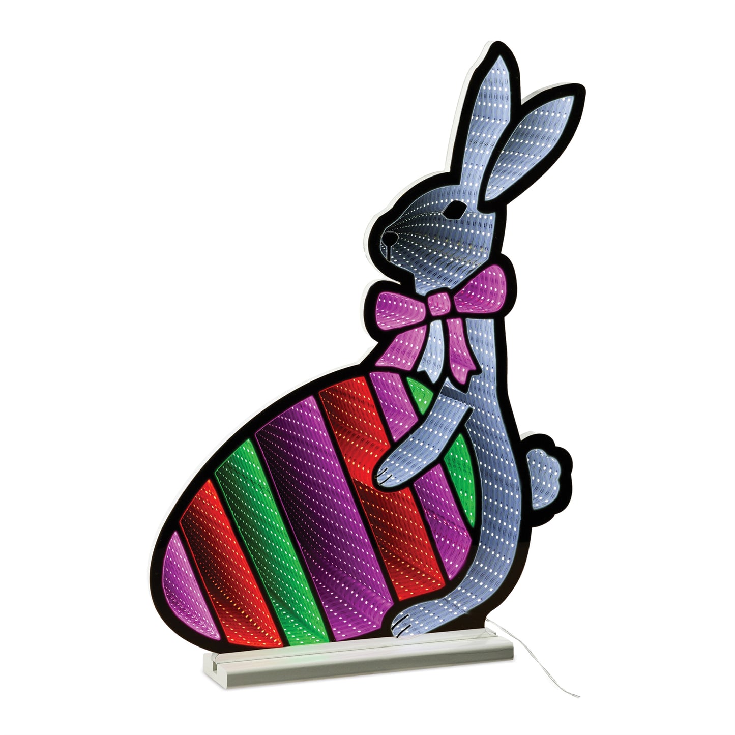 Bunny w/ Easter Egg Infinity Light