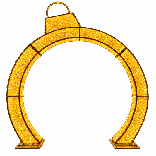 Ornament Arch PVC Mesh 3D Display