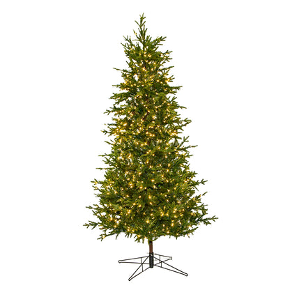 7.5' Norway Spruce Tree with LED White Warm Lights