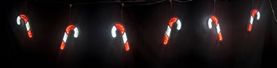 Infinity Candy Cane Garland 68"