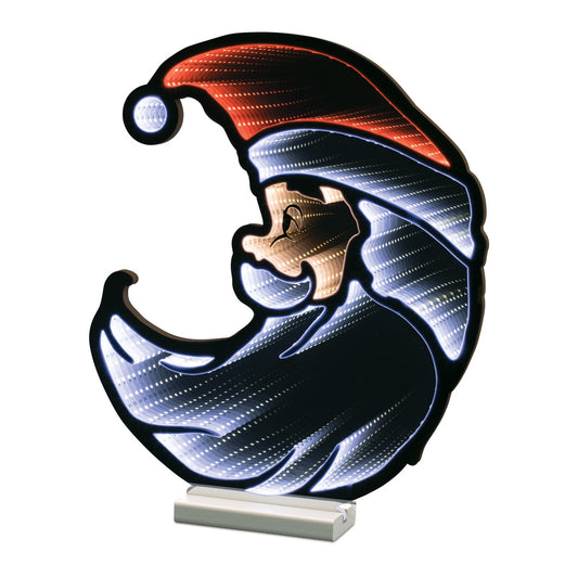 Santa Half Moon Infinity Light 20" x 23"