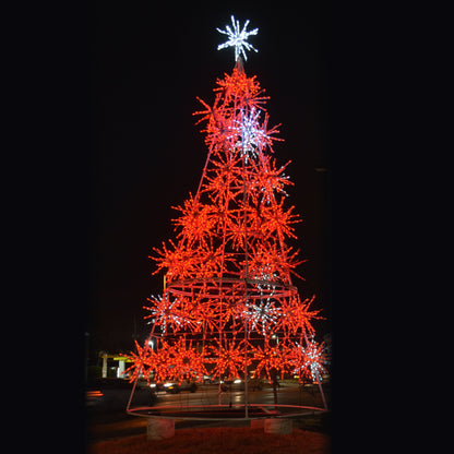Starburst Aluminum Frame Tree - 7' to 30' (includes Starbursts)