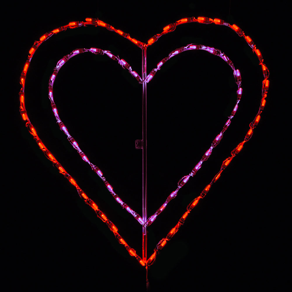 Beating Heart Animated LED Display