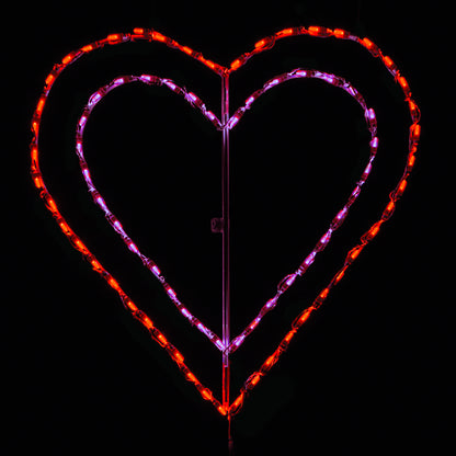 Beating Heart Animated LED Display