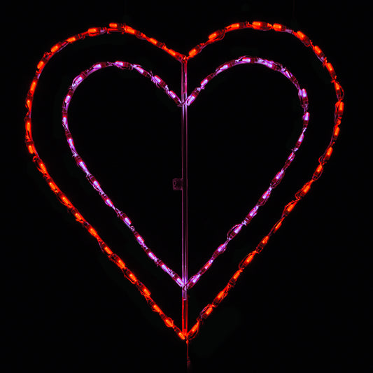 Beating Heart Animated LED Display