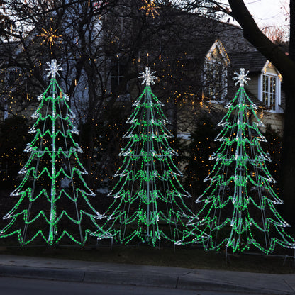LED 3D Tree - 10 ft.