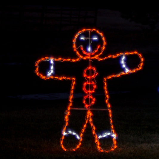 Gingerbread Boy LED Display
