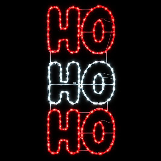 HO HO HO Animated LED Display