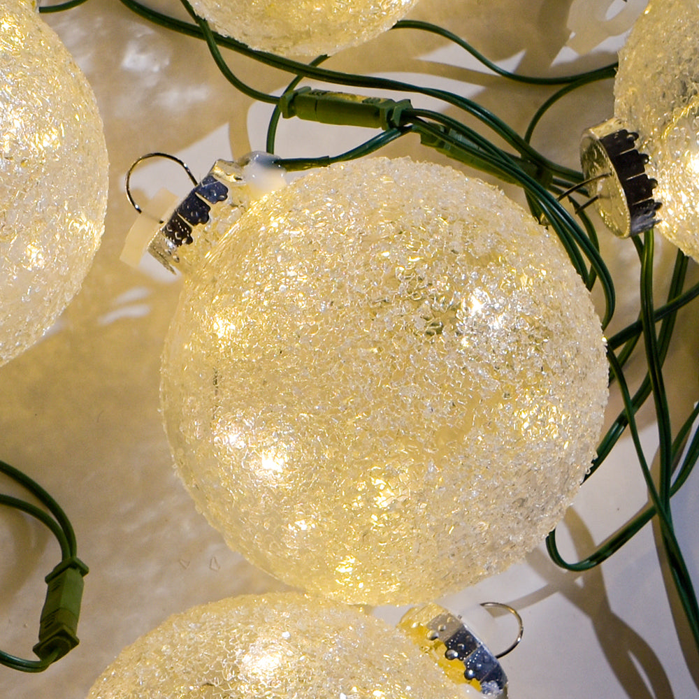 Icy Crystal Ball S/12  3"  4" & 5"  AC Powered