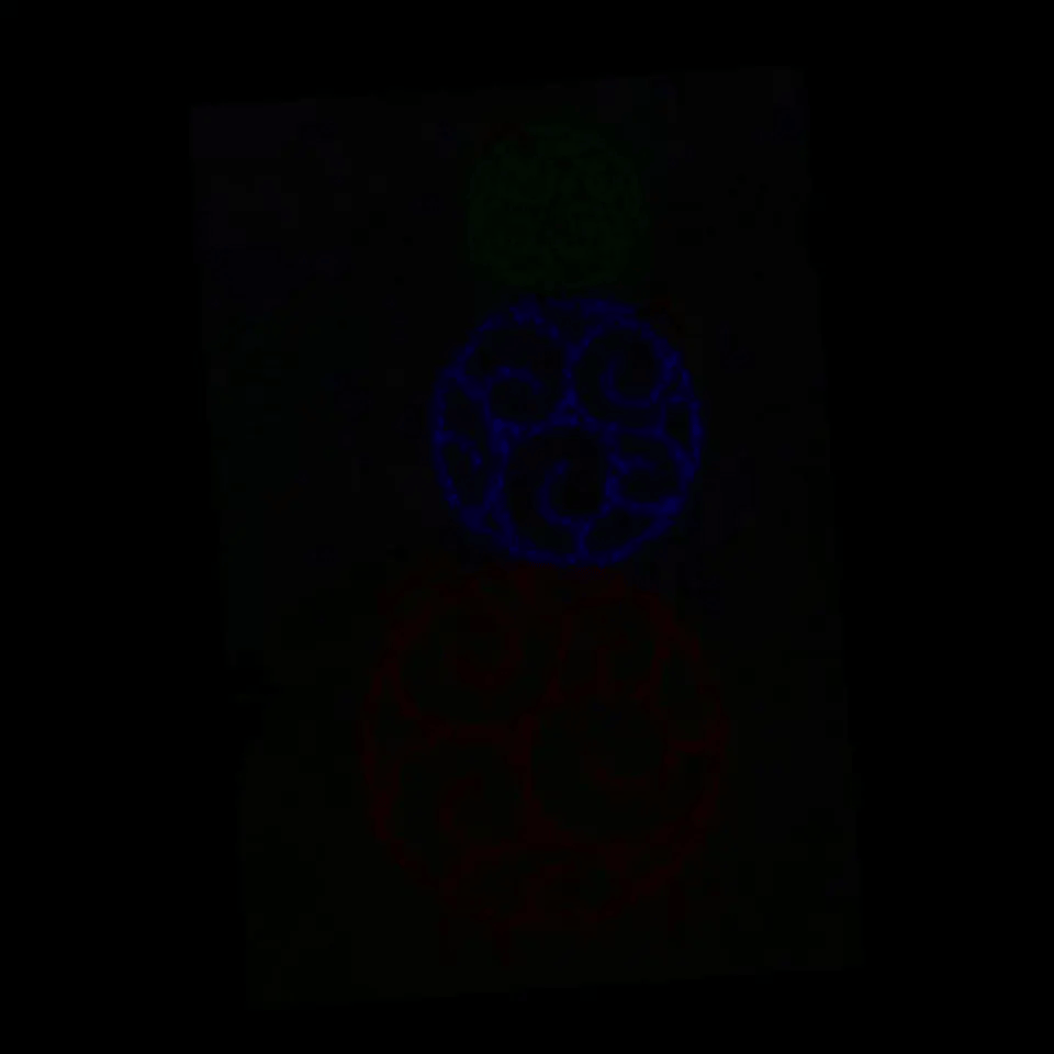 Three Ornament Stack Animated LED Display