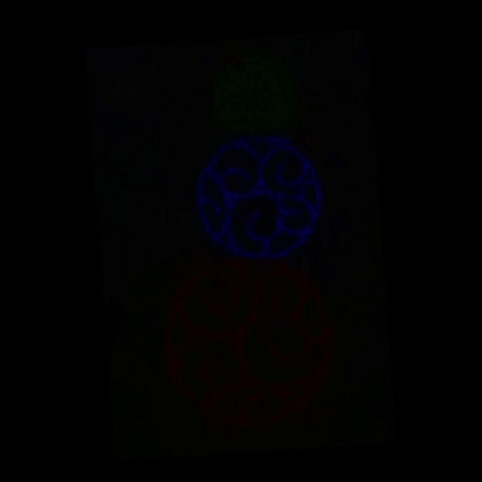 Three Ornament Stack Animated LED Display