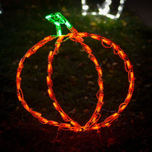 Pumpkin LED Display - 19 in.