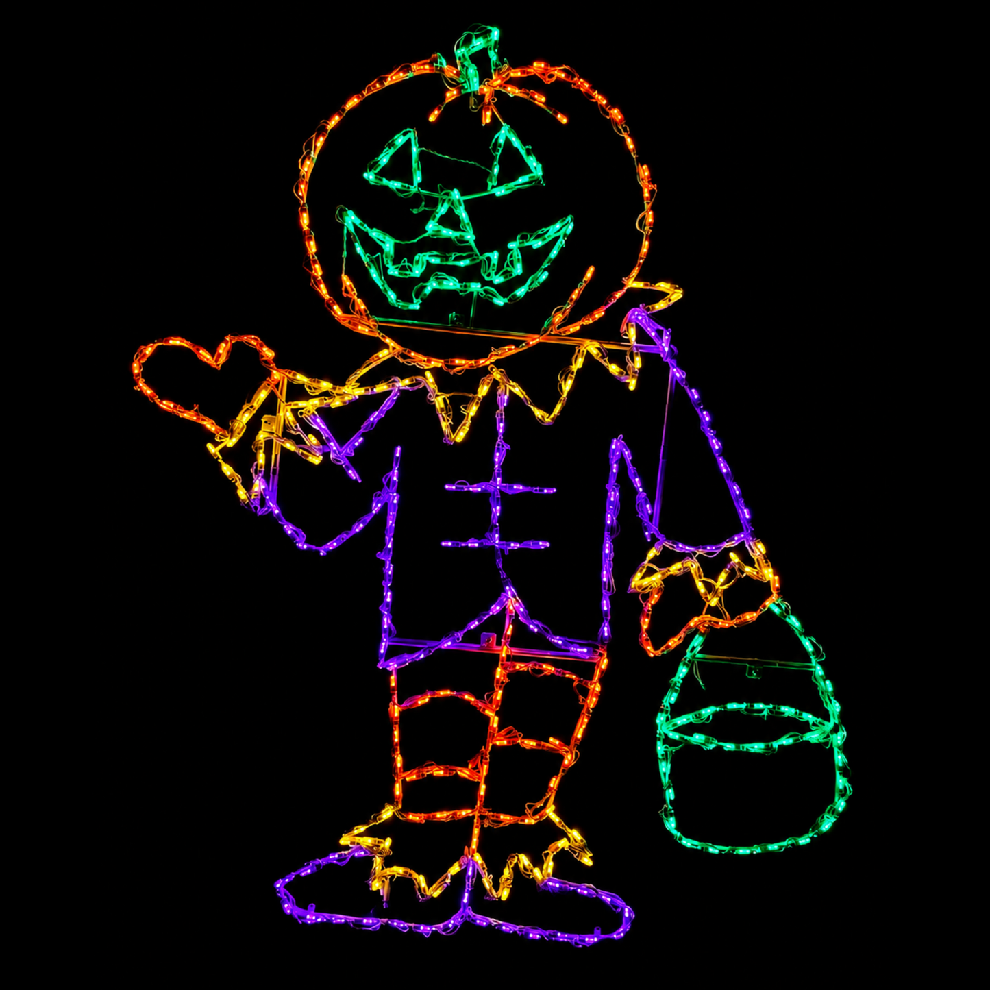 Pumpkinhead Scare Crow LED Display