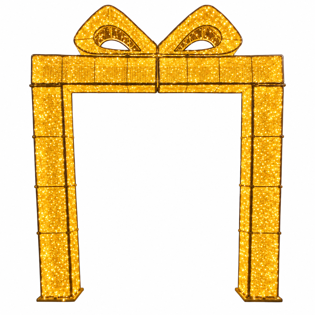Gift Box Arch PVC Mesh 3D Display – Brite Ideas Decorating