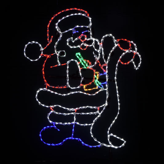 Santa Reading Scroll List LED Display