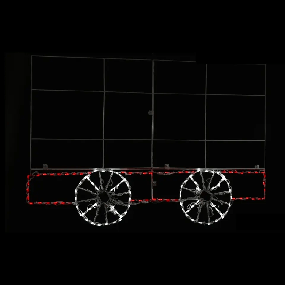 Customizable Train Car Animated LED Display
