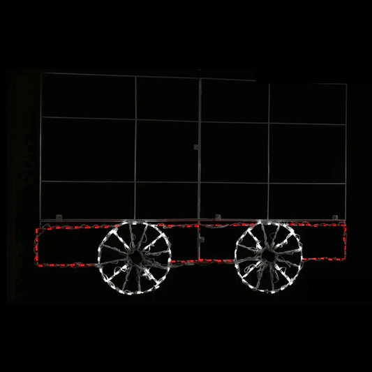 Customizable Train Car Animated LED Display