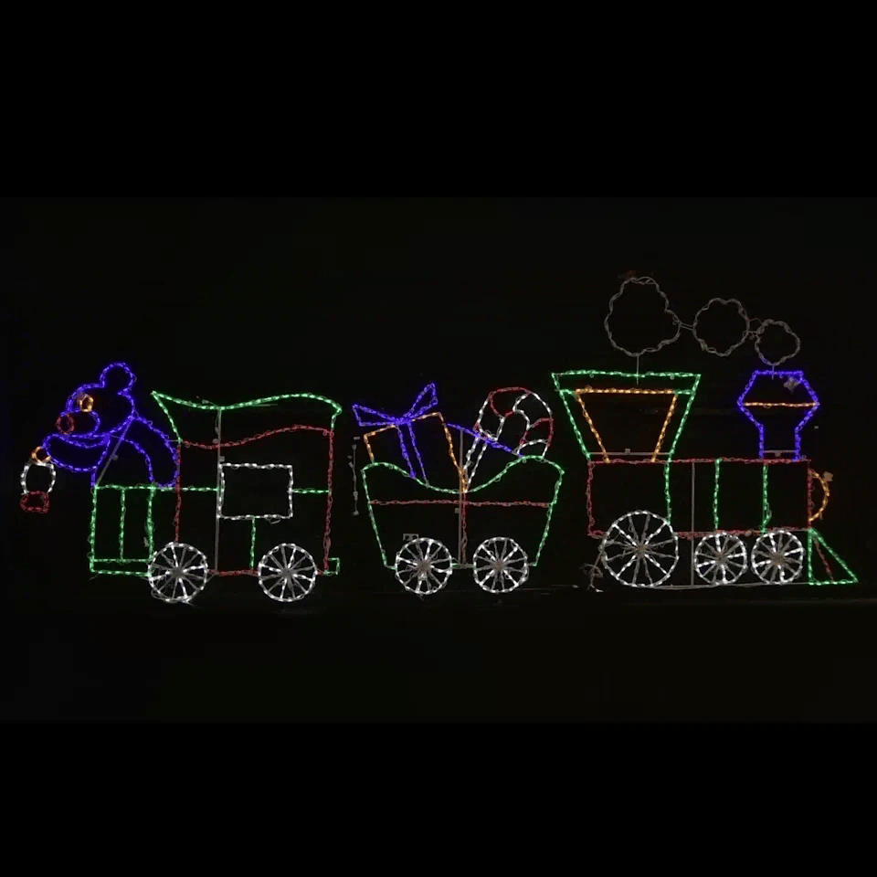 Train Set Animated LED Display