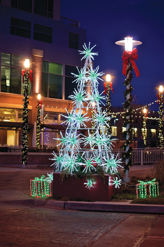 Starburst Aluminum Frame Tree - 7 'to 30' (includes Starbursts)