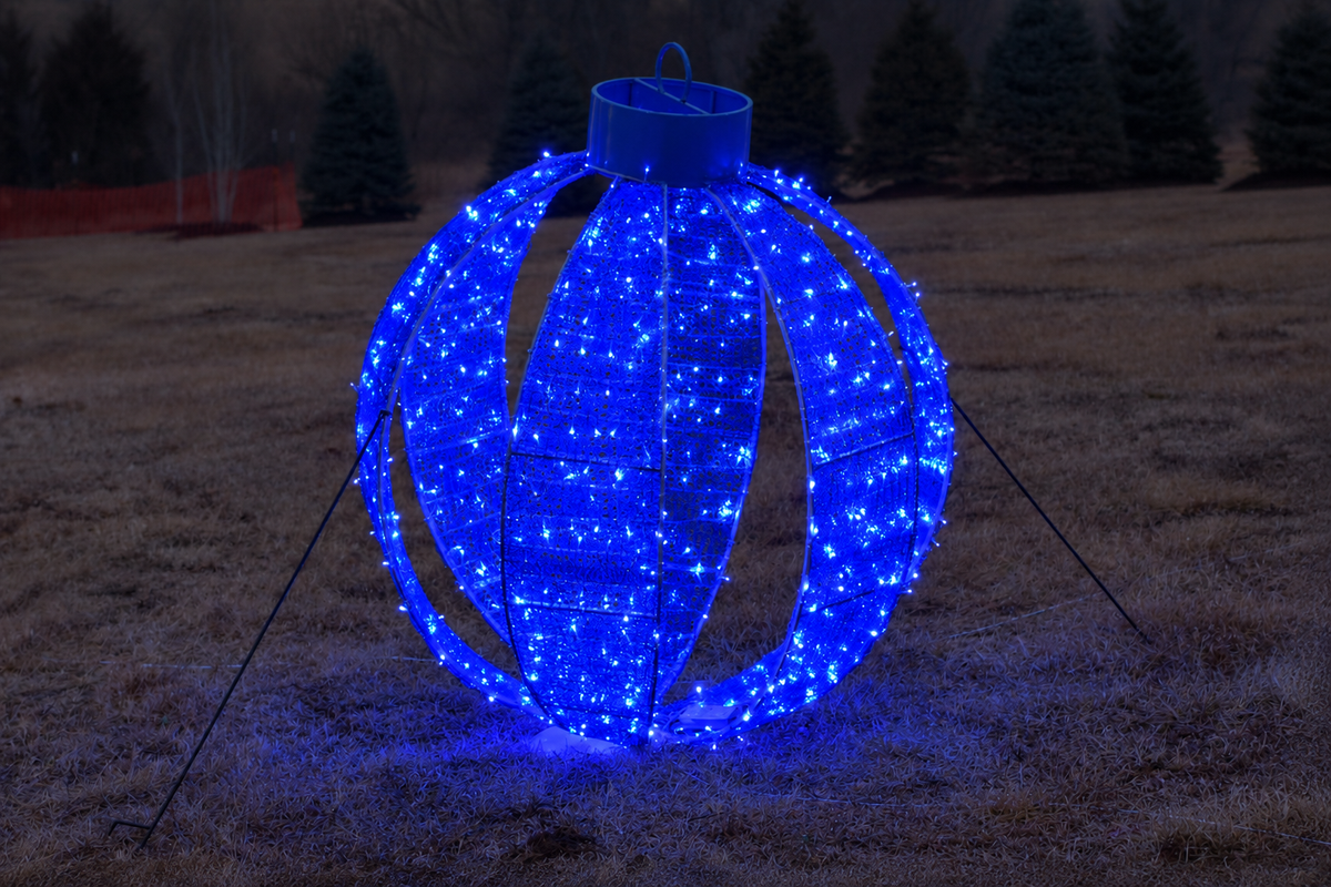Ornament PVC Mesh 3D Display