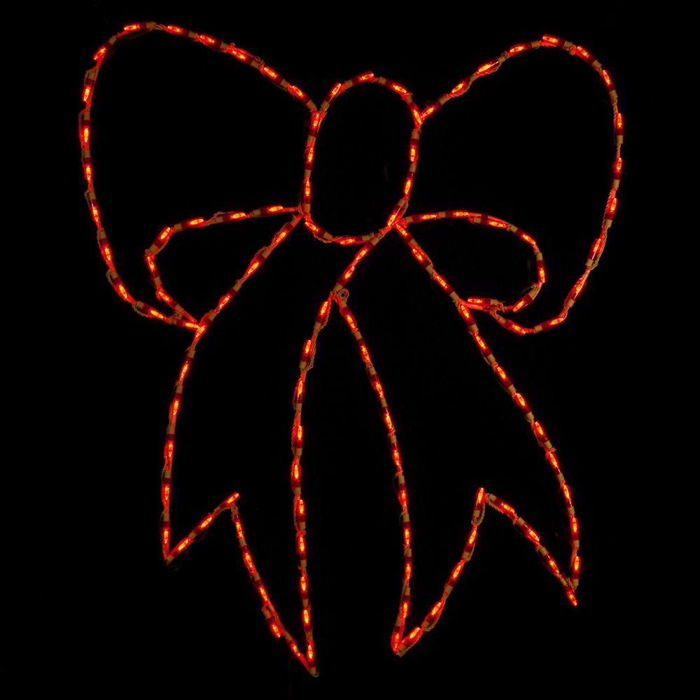 Red Bow LED Display (36")