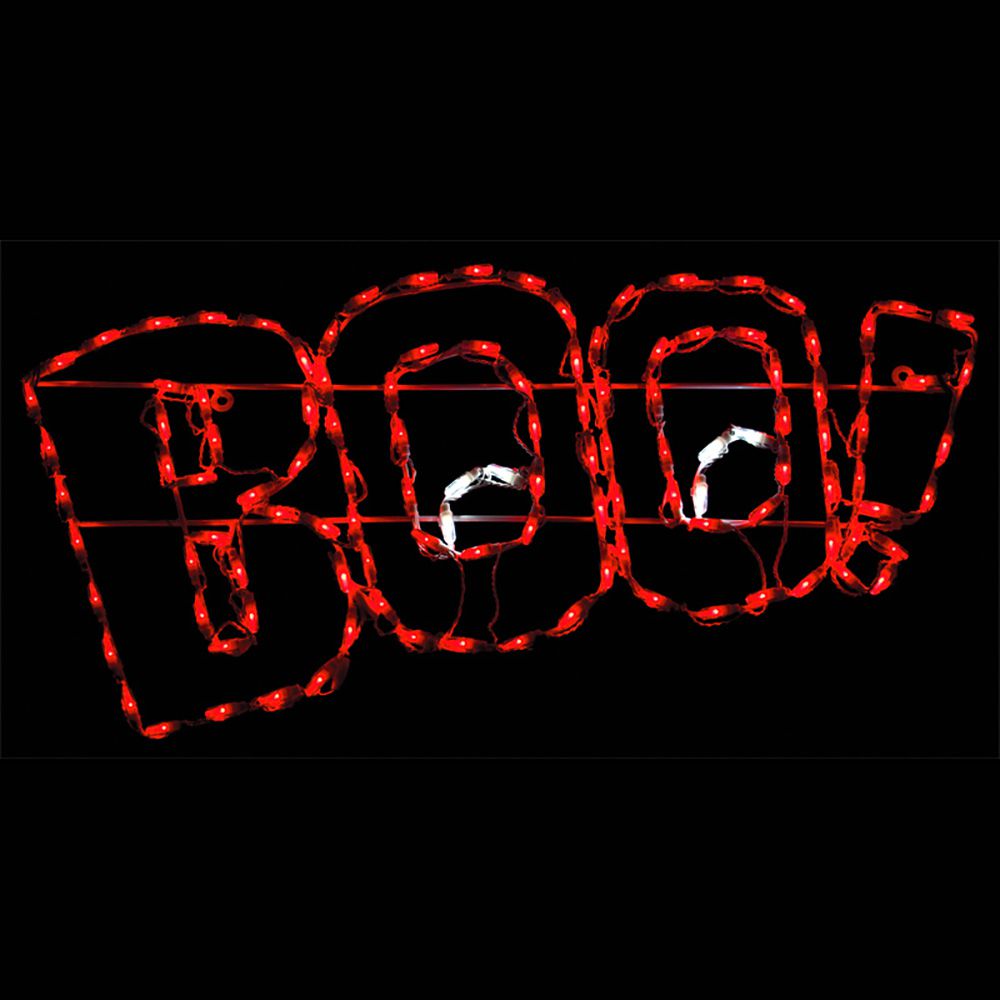 Halloween Boo LED Display (40")