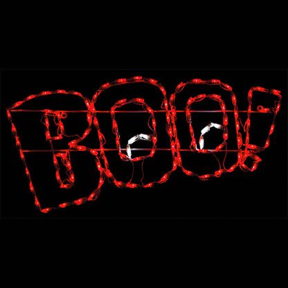 Halloween Boo LED Display (40")